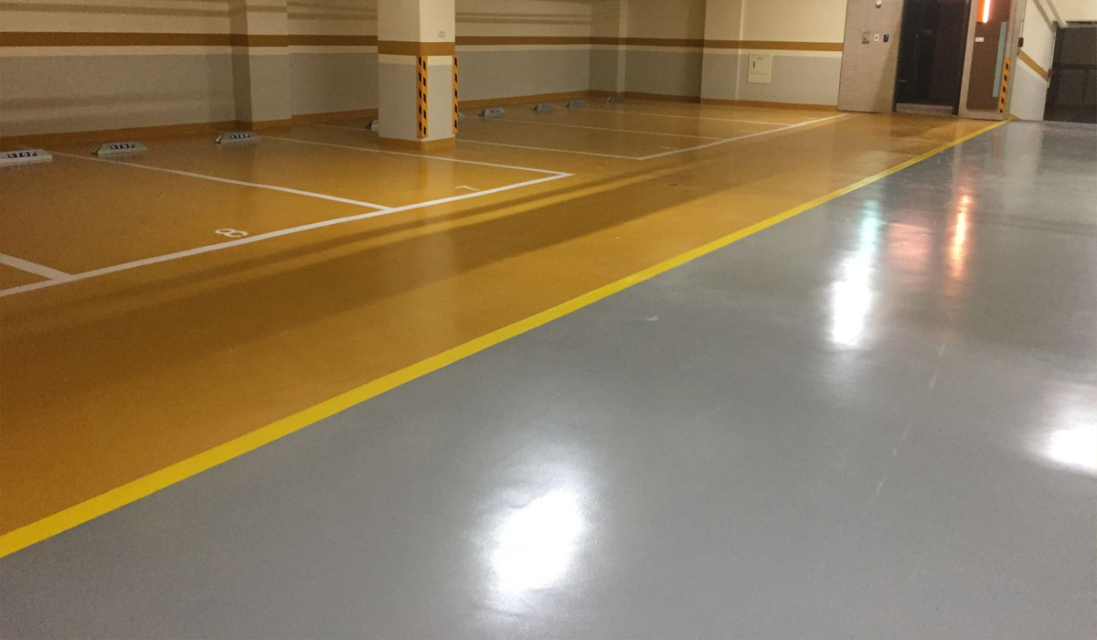 Otopark Epoksi Zemin Kaplama
