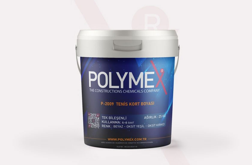 Polymex P-2009 Tenis Kort Boyası Polymex P-2009 Tenis Kort Boyası