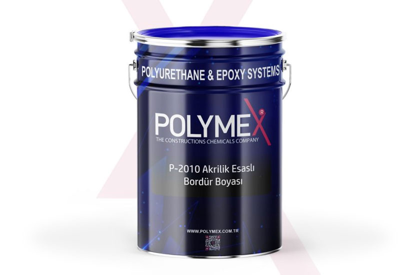 Polymex P-2010 Akrilik Esaslı Bordür Boyası Polymex P-2010 Akrilik Esaslı Bordür Boyası