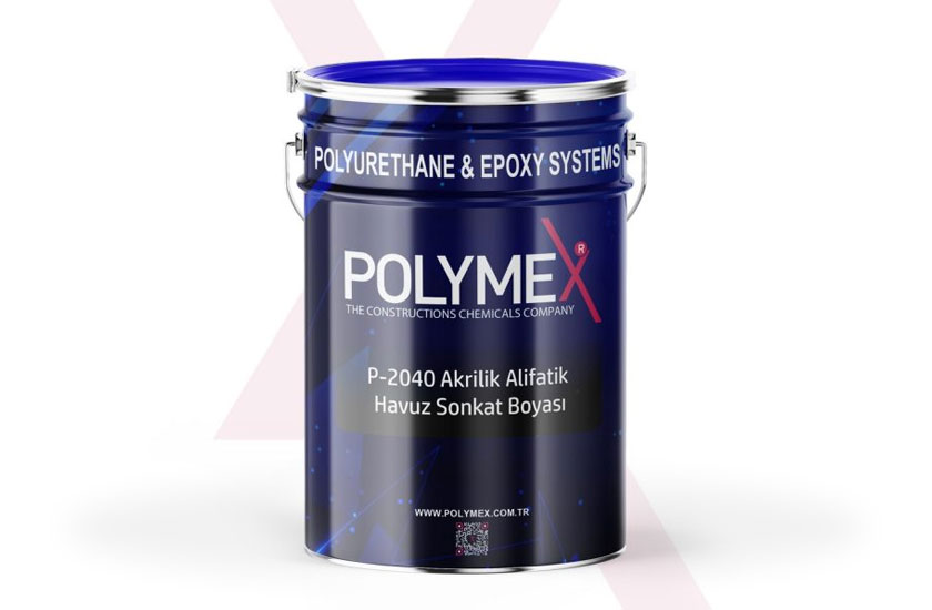 Polymex P-2040 Akrilik Alifatik Havuz Sonkat Boyası Polymex P-2040 Akrilik Alifatik Havuz Sonkat Boyası