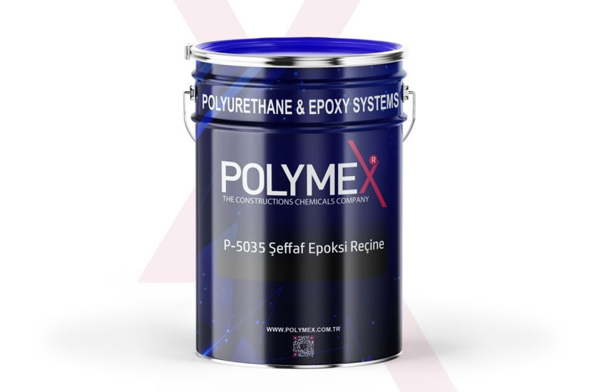 Polymex P-5035 Şeffaf Epoksi Reçine Polymex P-5035 Şeffaf Epoksi Reçine
