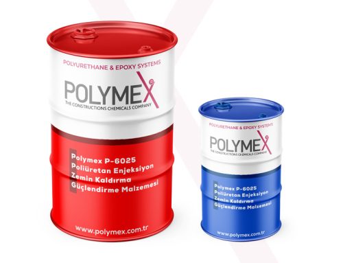 Polymex P-6025 Poliüretan Enjeksiyon Zemin Kaldırma Güçlendirme Malzemesi