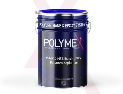 Polymex P-6040 MSB Esnek Sprey Polyurea Kaplaması
